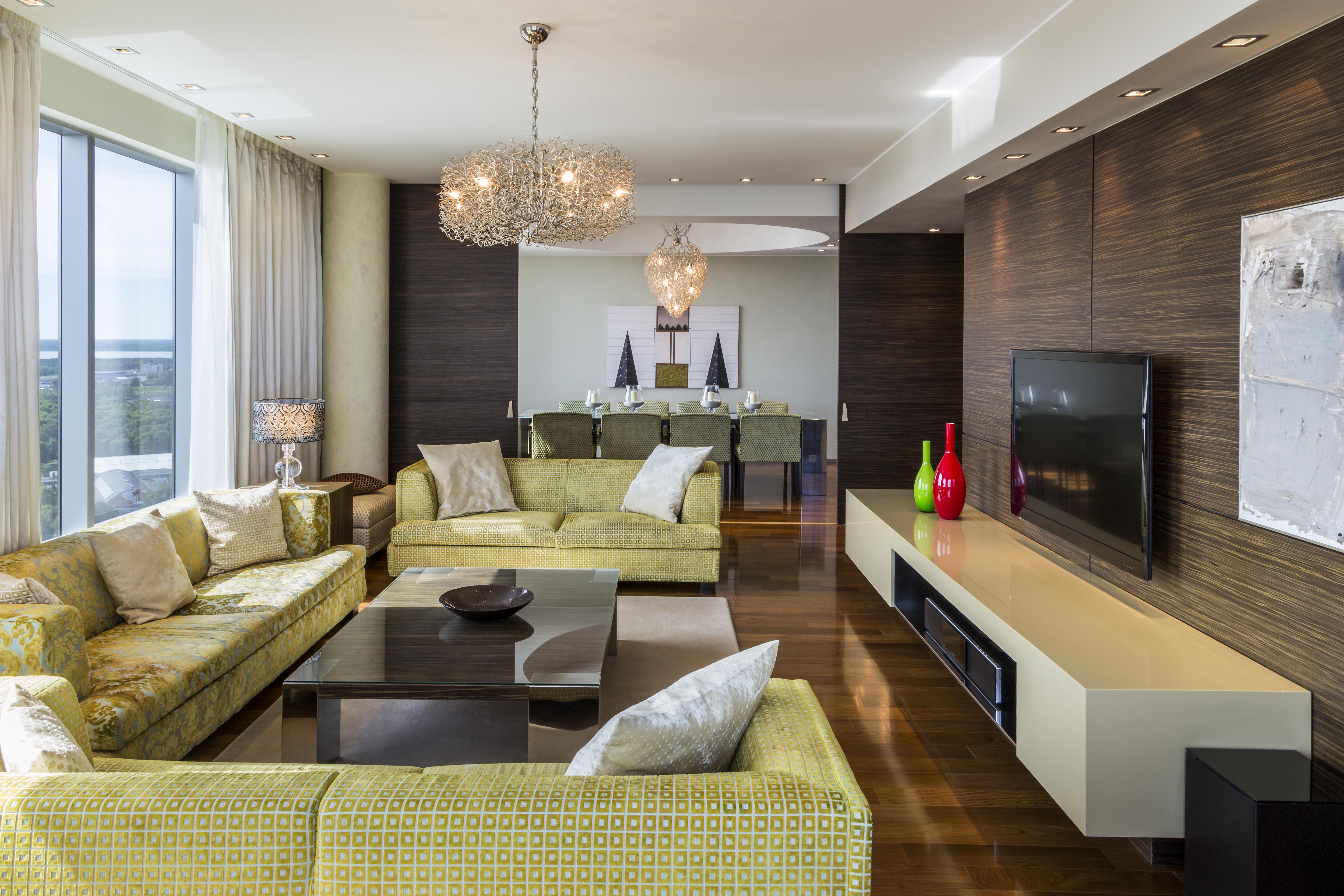 Swissotel Tallinn Ngoại thất bức ảnh A living room in a luxury apartment